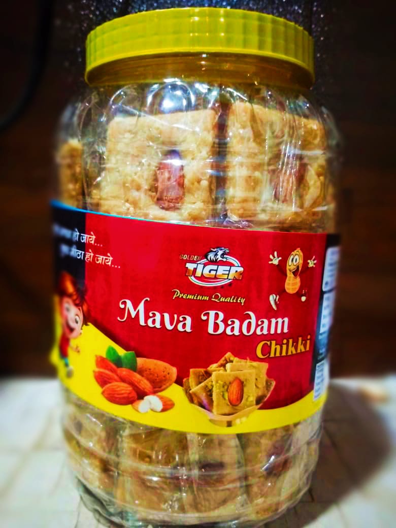 Mava Badam Chikki